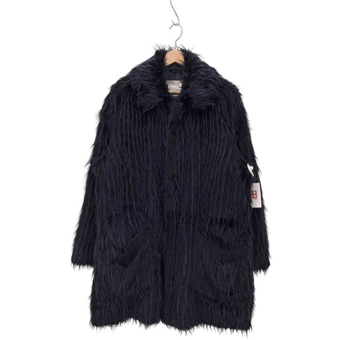 キャサリンハムネットロンドン KATHARINE HAMNETT LONDON フェイクファー コート メンズ import:M