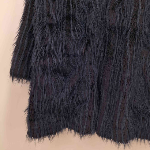 キャサリンハムネットロンドン KATHARINE HAMNETT LONDON フェイクファー コート メンズ import:M