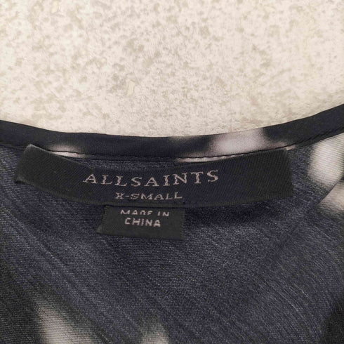 オールセインツ ALLSAINTS 総柄キャミワンピース レディース XS