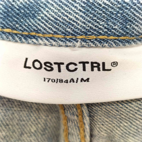 LOSTCTRL ダメージバギーデニムパンツ メンズ JPN:M