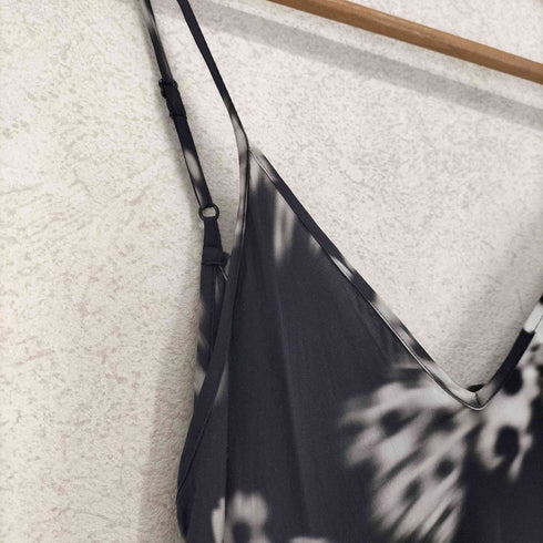 オールセインツ ALLSAINTS 総柄キャミワンピース レディース XS