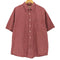 セントジョンズベイ STJOHNS BAY 90-00s POPLIN ボタンダウン 半袖 チェックシャツ ボックス メンズ import:L