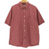 セントジョンズベイ STJOHNS BAY 90-00s POPLIN ボタンダウン 半袖 チェックシャツ ボックス メンズ import:L