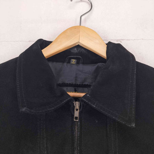 BEYONDSPORT genuine leather リアルスエードジップジャケット メンズ L