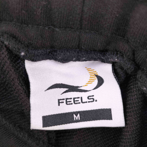 FEELS. STRAIGHT PANTS BLACK ”DRESS CODE LINE” メンズ M