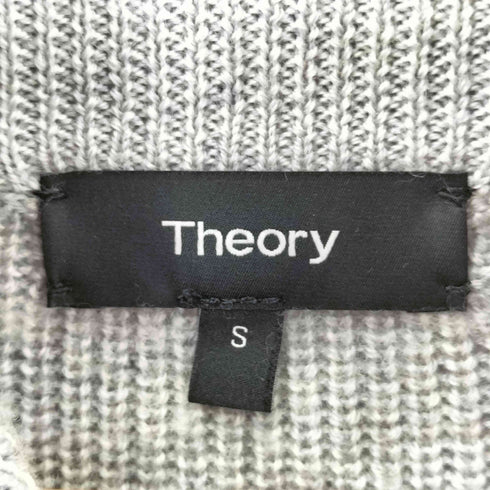 セオリー theory PN COT TODD FZ ダブルジップ ドライバーズニット レディース S