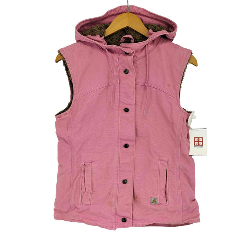 カーハート Carhartt フーディダックベスト 裏起毛 レディース import:XS