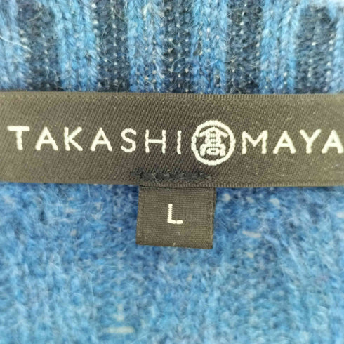 タカシマヤ TAKASHIMAYA カシミヤ クルーネックニット レディース L