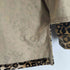 BECHAMEL PETITES レオパード柄ベロアシャツ メンズ M