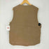 カーハート Carhartt Mexico製 ダックベスト 裏起毛 メンズ import:L L TALL