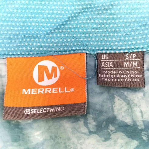 メレル MERRELL 総柄 シェル ジップアップ ジャケット レディース import:M