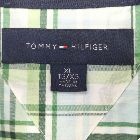 トミーヒルフィガー TOMMY HILFIGER ボタンダウンチェックシャツ メンズ import:XL