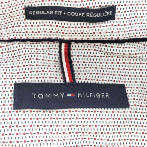 トミーヒルフィガー TOMMY HILFIGER ホリゾンタルカラーシャツ メンズ 15 1/2