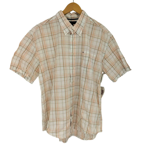 トミーヒルフィガー TOMMY HILFIGER ボタンダウンチェックシャツ メンズ import:XL