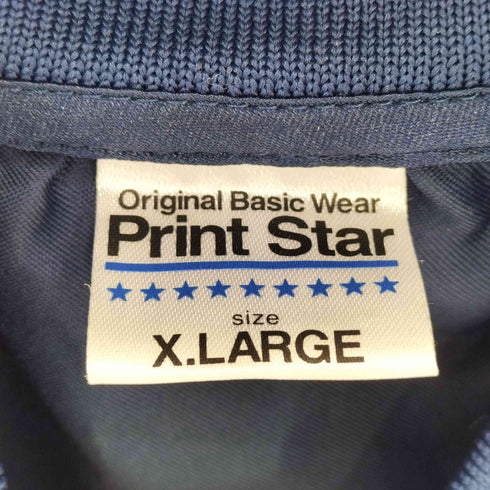 プリントスター printstar PROJECT TEAM フロントボタン ロングスリーブ スタジャン メンズ XL