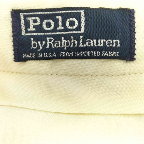 ポロバイラルフローレン Polo by RALPH LAUREN USA fabric リネンサイドシンチ 2タックスラックス メンズ