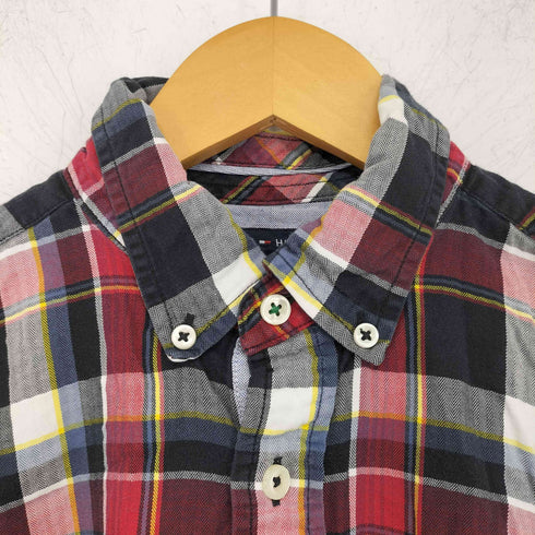 トミーヒルフィガー TOMMY HILFIGER ボタンダウンチェックシャツ メンズ import:S
