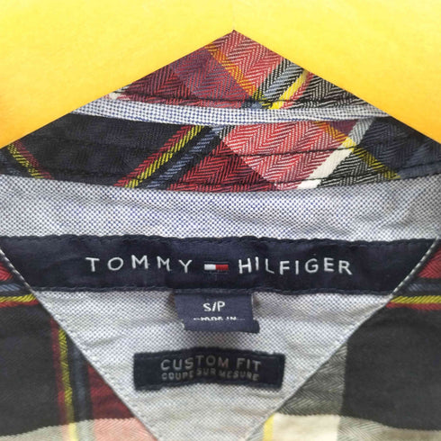 トミーヒルフィガー TOMMY HILFIGER ボタンダウンチェックシャツ メンズ import:S