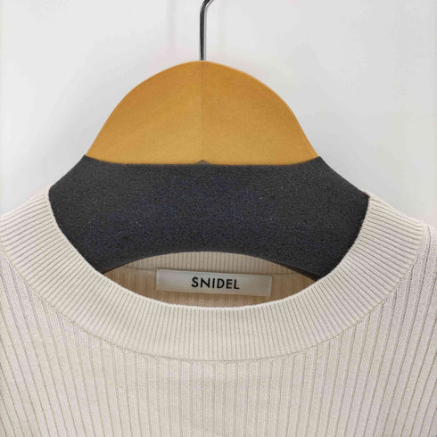 スナイデル snidel 22SS フリルスリーブニットプルオーバー レディース ONE SIZE