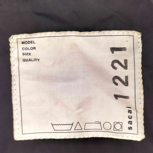 サカイ Sacai MA-1 nylon twill blouson メンズ
