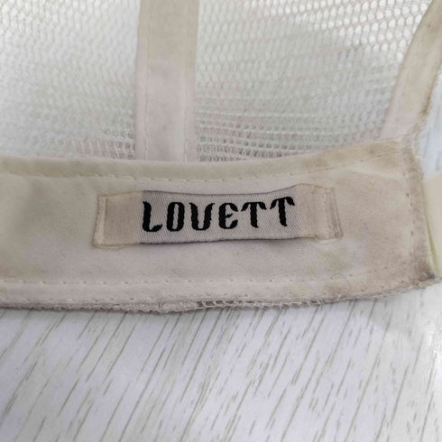 LOVETT / LIVE LAUGH LOVETT TRUCKER CAP メッシュキャップ メンズ FREE