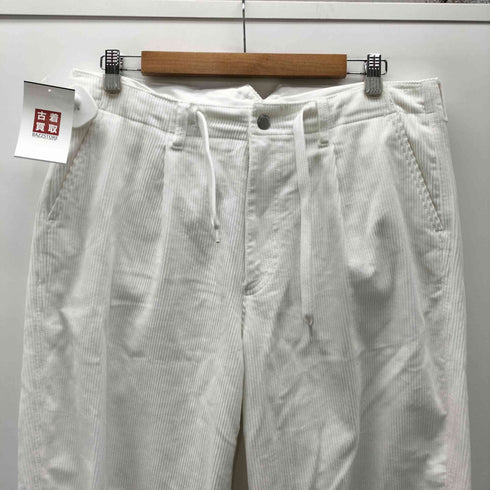 エンポリオアルマーニ EMPORIO ARMANI 22SS 1タック ワイド テーパード コーデュロイ パンツ メンズ 48