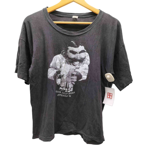 FESTA DELLA BIRRA プリント Tシャツ 袖シングル メンズ