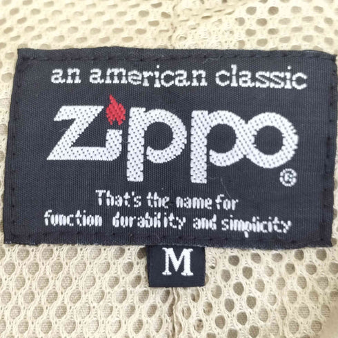 ジッポ ZIPPO 裏地メッシュ ヘリンボーン コットン カバーオール メンズ import:M