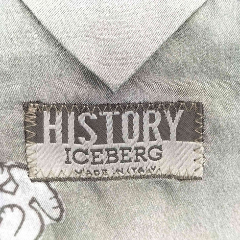 ヒストリーアイスバーグ HISTORY ICEBERG キャラクター裏地 ウール テーラードジャケット メンズ 54