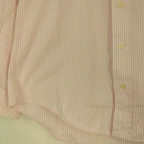 ラルフローレンゴルフ RALPH LAUREN GOLF CLASSI FIT スモールポニー刺繍 ストライプ BDシャツ メンズ import:M
