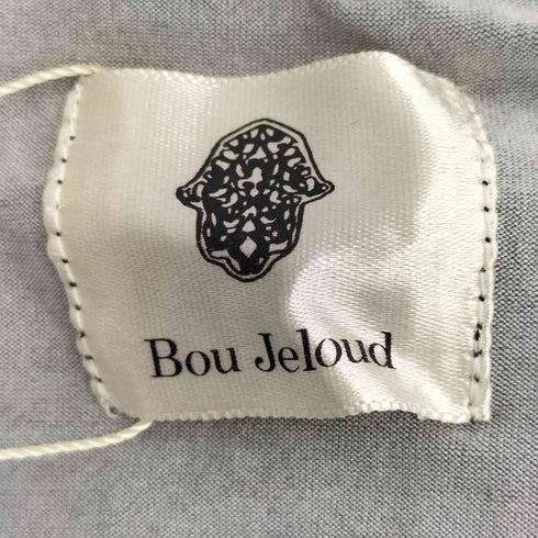 ブージュルード Bou Jeloud フラワープリント レース裾 ノースリーブ ワンピース レディース JPN:38