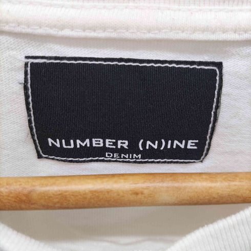 N NUMBER DENIM 音符 Tシャツ メンズ JPN:L