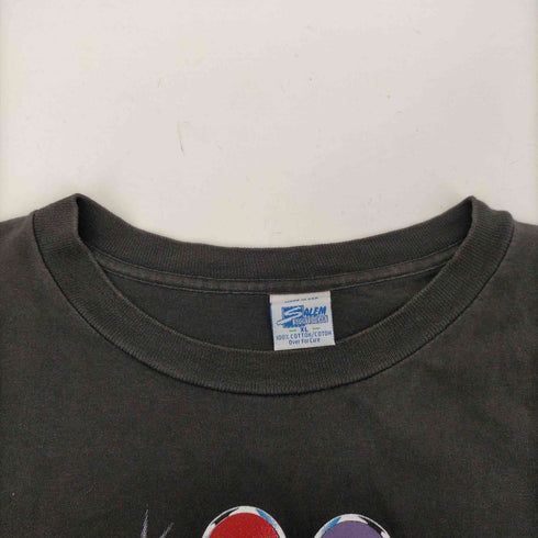 90S セーラム USA製 NBC Sports プリント Tシャツ 袖シングル メンズ import:XL