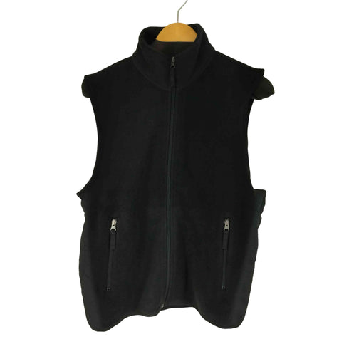 ギャップ Gap 90S 紺タグ ナイロン切り替え フリースベスト メンズ import:S