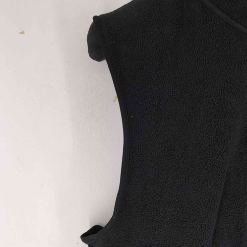 ギャップ Gap 90S 紺タグ ナイロン切り替え フリースベスト メンズ import:S