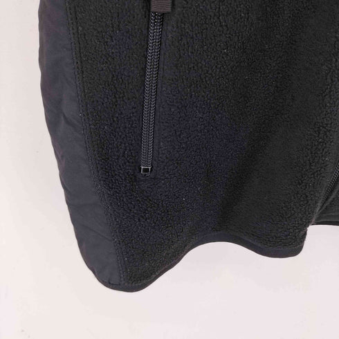 ギャップ Gap 90S 紺タグ ナイロン切り替え フリースベスト メンズ import:S
