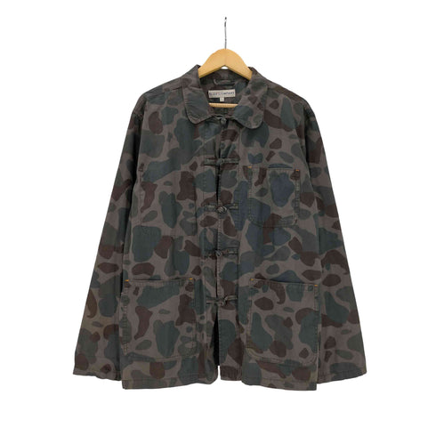 フォーワンセブンバイエディフィス 417 by EDIFICE 25SS BLEU DE CHINE STORE SHANGHAI JACKET FROGSKIN シャンハイ ジャケット フロッグスキン メンズ JPN:L