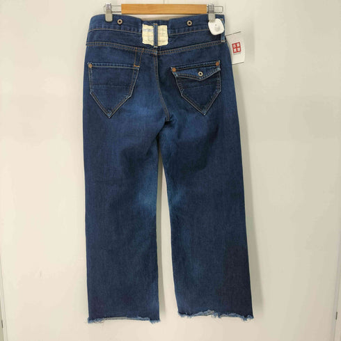 WESTWOOD OUTFTTERS ボタンフライ 切りっぱなしデニムパンツ レディース