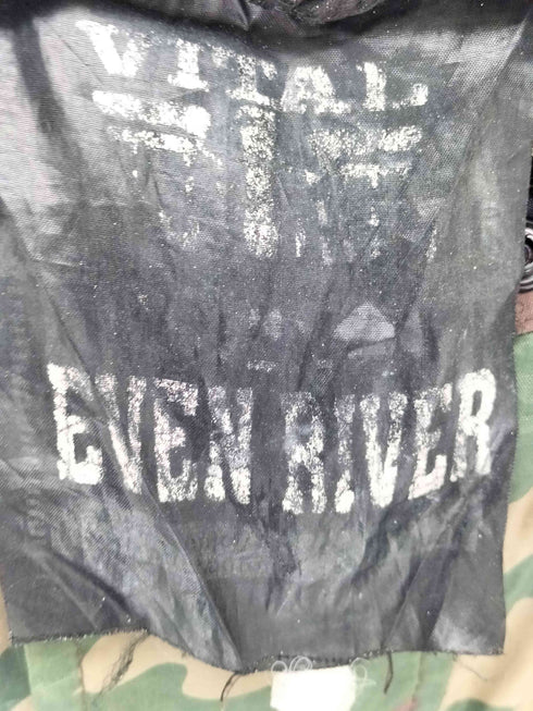 EVEN RIVER カモ柄 リップストップナイロンジャケット メンズ