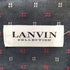 ランバンコレクション LANVIN COLLECTION ロゴ刺繍 コットン シャツ メンズ LB