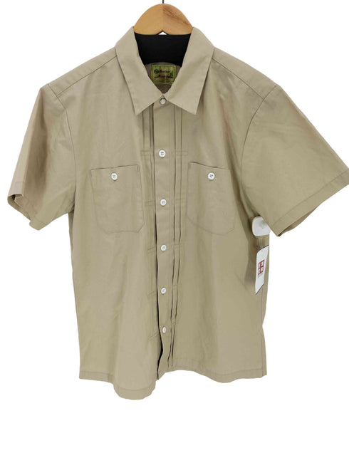 ファイブブラザー FIVE BROTHER NEVER PRESS S/S ワークシャツ メンズ import:M
