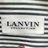 ランバンコレクション LANVIN COLLECTION 刺繍 ストライプ コットン シャツ メンズ LB