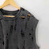 ダンケシェーン Danke Schon PIGMENT DAMAGE KNIT VEST メンズ FREE