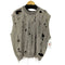 ダンケシェーン Danke Schon PIGMENT DAMAGE KNIT VEST メンズ FREE