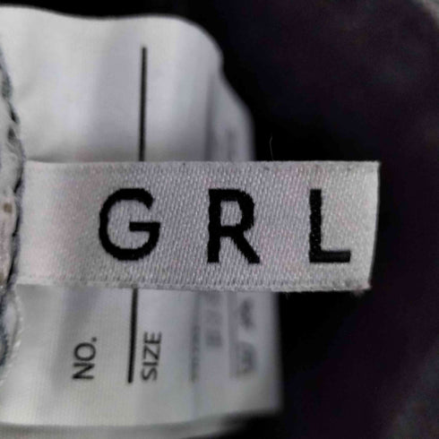 グレイル GRL ハイウエストフレアデニムパンツ レディース JPN:L