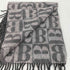 バーバリーロンドン BURBERRY LONDON Bロゴ 総柄 カシミヤ マフラー レディース