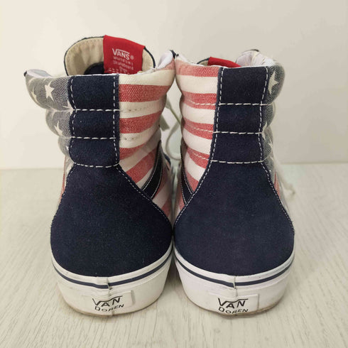 バンズ VANS Sk8-Hi スケートハイ 星条旗モチーフ メンズ US:9