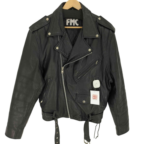 FMC レザーダブルライダース ジャケット メンズ 46