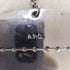 アーペーセー A.P.C. ロゴ刻印メタルプレートキーホルダー メンズ