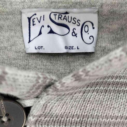 リーバイス Levis 00S ヘンリー タートル ネック ボーダー ニット メンズ import:L